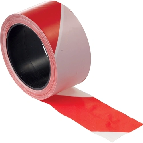 Öntapadós piros/fehér jelzőszalag 66m F188530