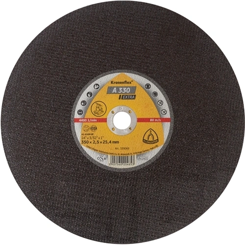 Klingspor nagyméretű vágókorong 305x2.5x25.4 mm egyenes A 330 Extra F189200