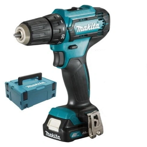 Makita 12Vmax CXT Li-ion 30Nm fúró-csavarbehajtó 1x2.0Ah töltő nélkül MAKPAC F189721