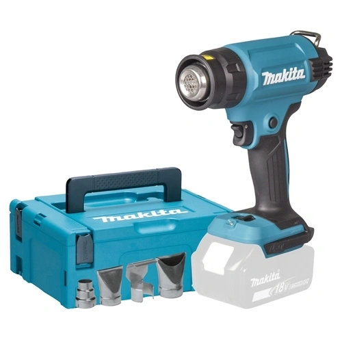 Makita DHG181ZJ hőlégfúvó 18V LXT Li-Ion 150-550C Z (alapgép akku és töltő nélkül) F190211