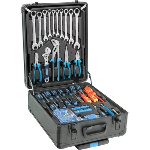 Güde 500 részes szerszámkészlet praktikus húzókocsiban F190574