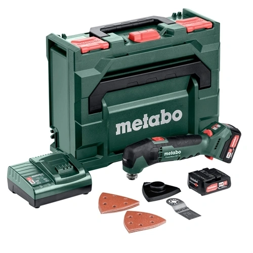 Metabo PowerMaxx MT 12 akkus multifunkciós szerszám 12V 2x Li-Power, töltő SC 30, metaBOX 145 F191321