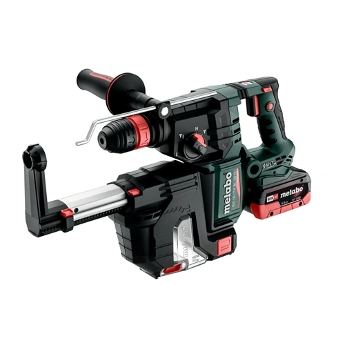 Metabo KH 18 LTX BL 28 Q Set ISA akkus kombikalapács 18V 2x LiHD, töltő ASC 145 + Quick cseretokmány, porelszívás, metaBOX 185 XL + AJÁNDÉK akkuval F191370