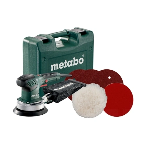 Metabo SXE 3150 Set excentercsiszoló +25 db csiszolólap + polírozók, koffer 310W F191454
