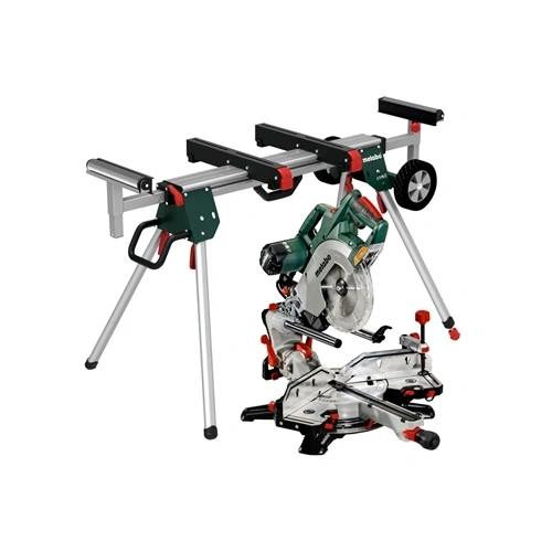Metabo KGSV 72 Xact SYM Set fejezőfűrész + KSU 251 gépállvány, karton 1800W F191473