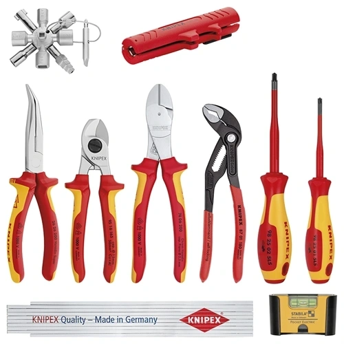 Knipex Electro 2 kiegészítő készlet 10 részes F192742