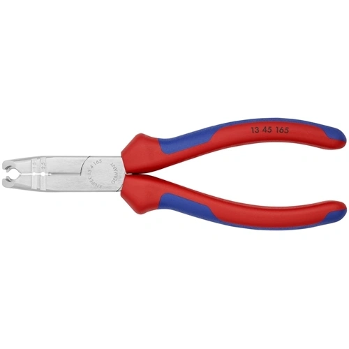 Knipex huzalcsupaszító fogó krómozott, többkomponensű nyél 165 mm F193094