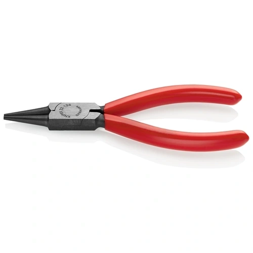 Knipex kerekcsőrű fogó feketére foszfátozott, mártott nyél 125 mm F193187
