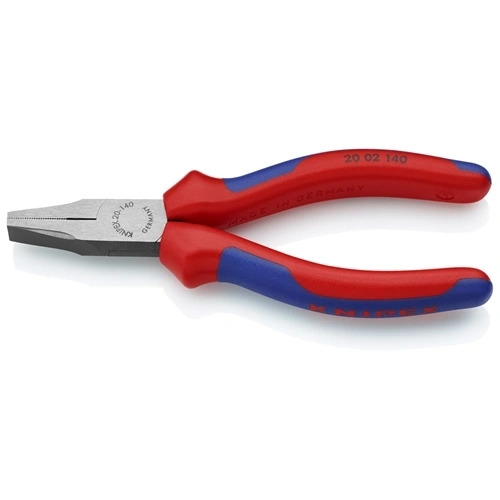 Knipex laposfogó többkomponensű nyél, feketére foszfátozott 140 mm F193289