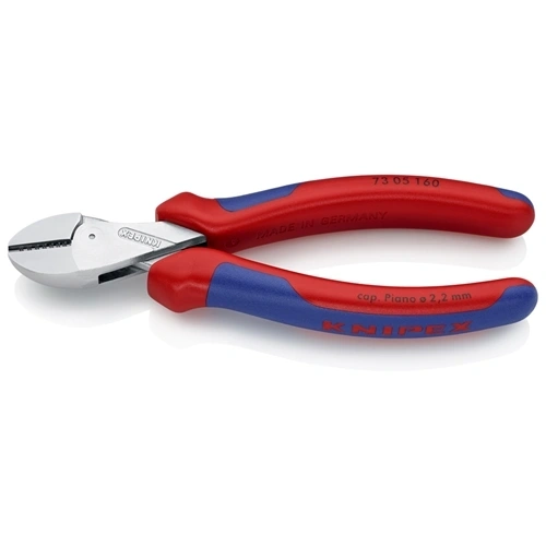 Knipex X-Cut Kompakt oldalcsípő fogó nagy áttételű krómozott 160 mm F193902