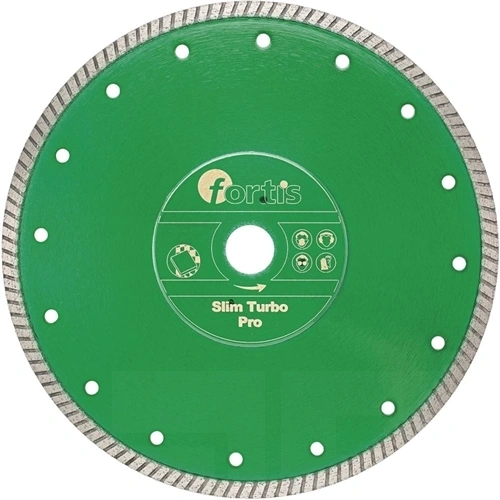 Fortis gyémánttárcsa Slim Turbo Pro 230 mm turbo szegmenssel 7 mm 22.2 mm furat F199019