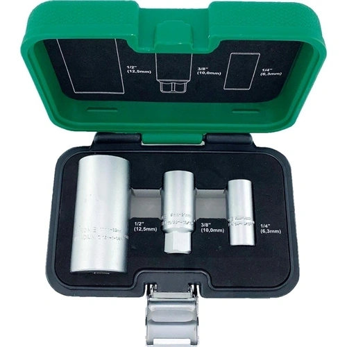 FortisUniverzális dugókulcs betét készlet (1/4”. 3/8”és 1/2”) 3 részes 6-32mm F199513