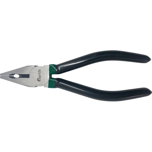 Fortis Kombinált fogó polírozott 180mm műanyag markolat F199941