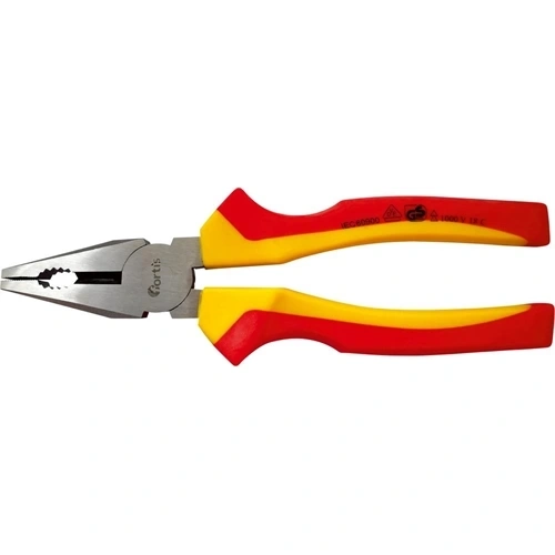 Fortis Kombinált fogó VDE 200mm többkomponensű markolat F199948