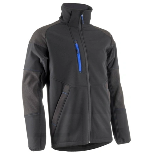 YUKI II softshell dzseki fekete/kék 3XL F202159
