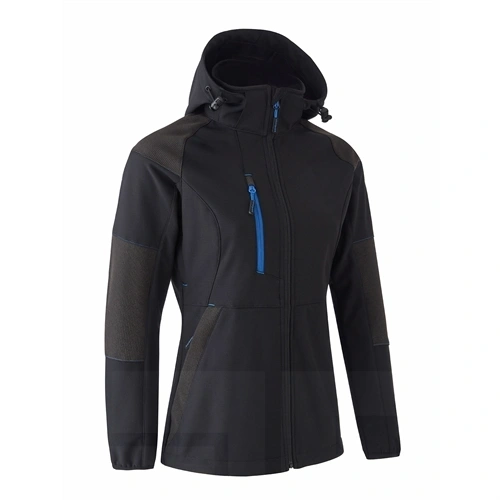 ANTILOPE női softshell dzseki fekete/kék S F203600