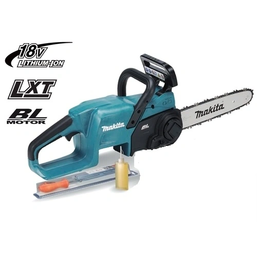 Makita DUC307Z 18V LXT Li-ion BL 610W láncfűrész 30cm. 3/8". 1.1mm alapgép (akku és töltő nélkül) + AJÁNDÉK láncreszelővel és lánckenő olajjal F204217