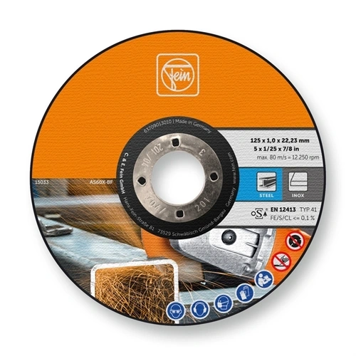 Fein vágókorong 125x1.0mm (1 csomag=25 darab) F205486