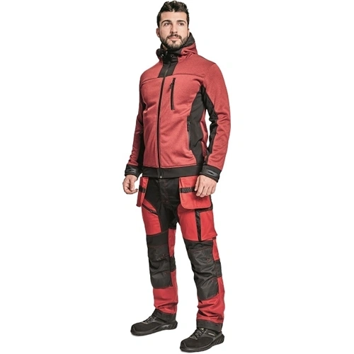 HUYER SOFTSHELL kabát olajzöld XL F213838