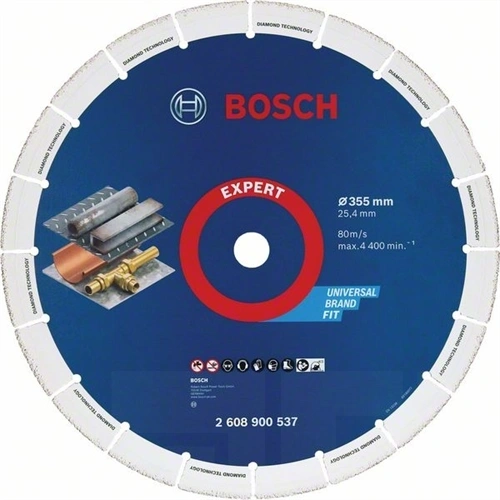 Bosch Expert gyémánt vágókorong fémhez 355 x 25.4 mm F220383