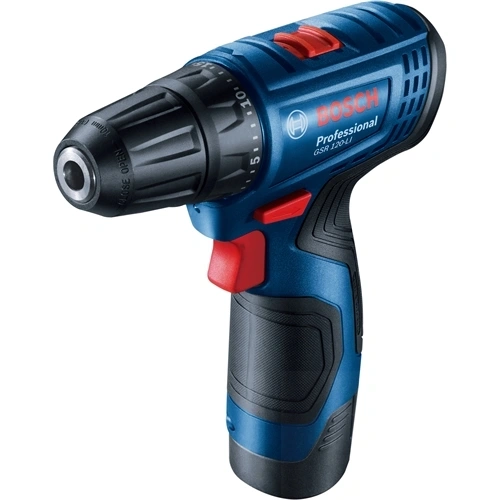 Bosch GSR 120-LI akkus fúró-csavarbehajtó 2x2.0Ah koffer + fúró- és bitkészlet F220801