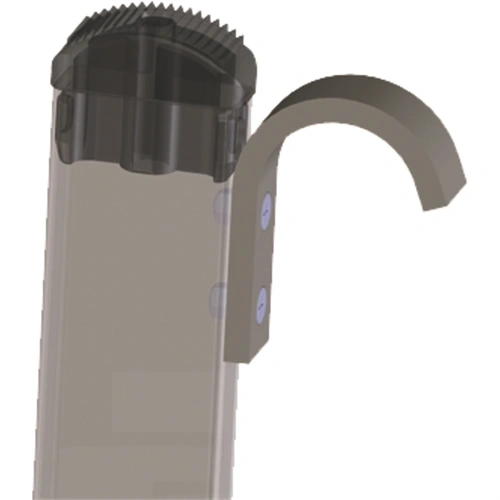 Zarges létrakampó 80 mm-es vezetősínhez F220951