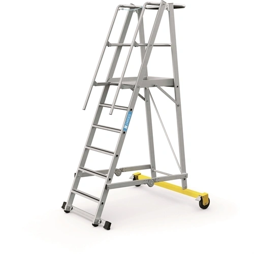Zarges Raktári dobogós létra 1x6 ZAP Safemaster Plus S F221084