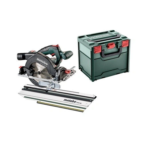 Metabo Set KS 18 LTX 57 BL akkus körfűrész + KFS 44 vezetősín F221969