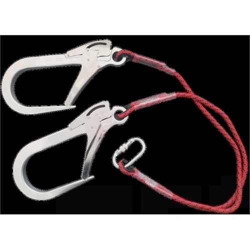 CADO kétágú Y körszövött kikötőkötél 10.5mm 1m + 2db karabíner 100mm F222146