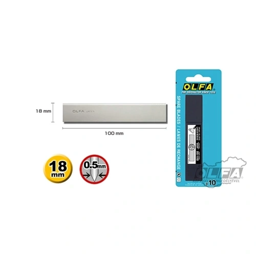 Olfa kaparó penge 0.5mm BS-10B (10db/csomag) F222240