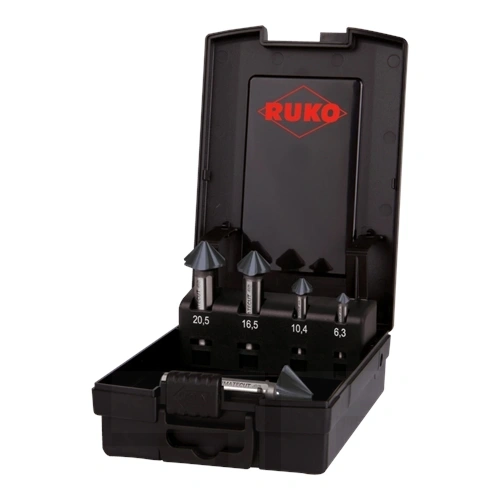 Ruko UC kúpsüllyesztő készlet 6.3-25.0mm 5 részes négyélű HSS RUnaTEC F224811