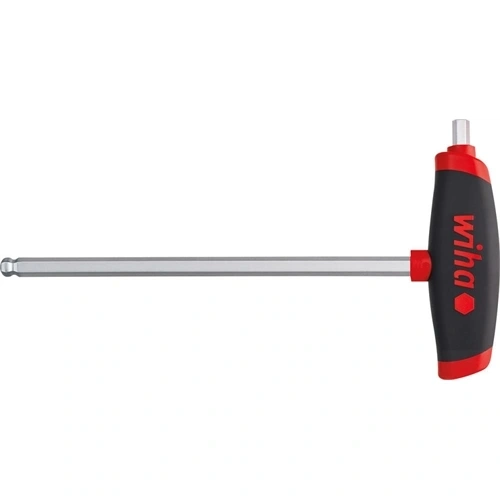 Wiha ComfortGrip imbuszkulcs T-nyelű imbusz oldalkihajtással gömbvégű 8.0x200mm F225004
