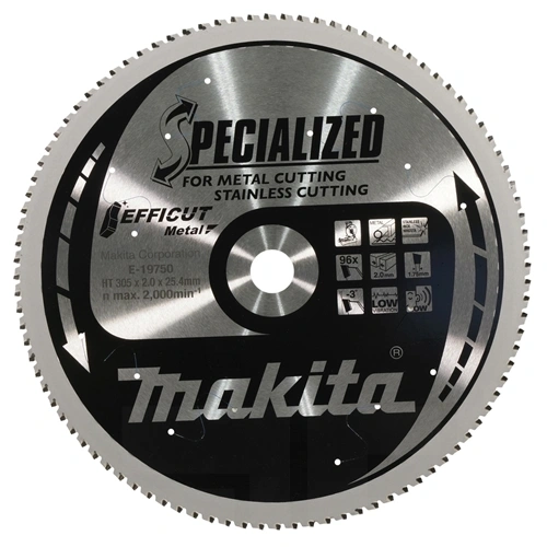 Makita EFFICUT körfűrészlap 305x25.4mm Z96 FÉM F225576
