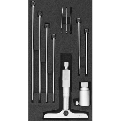 Format mélységmérő mikrométer készlet 0-300mm F229338