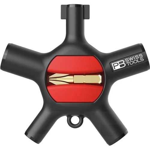 Swiss Tools kapcsolószekrény kulcs 9 az 1-ben szerszám F230091