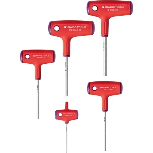 Swiss Tools keresztmarkolatos imbuszkulcs Készlet kartondobozban 6 részes 3-10mm F230293