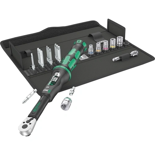 Wera nyomatékkulcs készlet Click-Torque 18 részes 2,5-25Nm 1/4 F231162