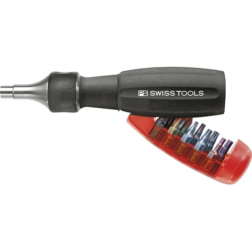 Swiss Tools táras bittartó hosszú 10 részes, racsnival F231228