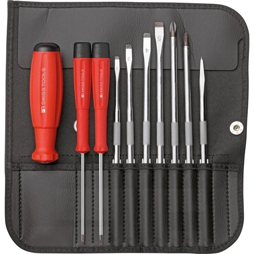 Swiss Tools cserélhető cs.penge kl. 10 részes F231535