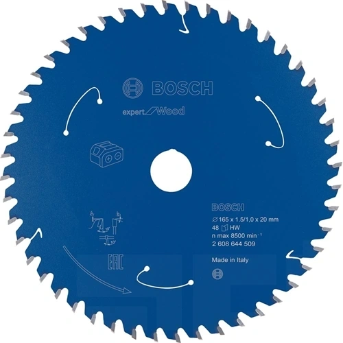 Bosch körfűrészlap 165x20/48 Expert for Wood (Format katalógus) F232170