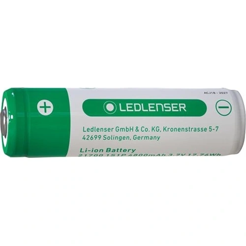 Ledlenser tartalék akkumulátor 21700 3.7V 4800mAh F233097