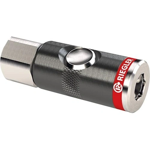 Riegler biztonsági csatlakozó nyomógombos forgatható NA 7.4mm bm G1/4 F233206
