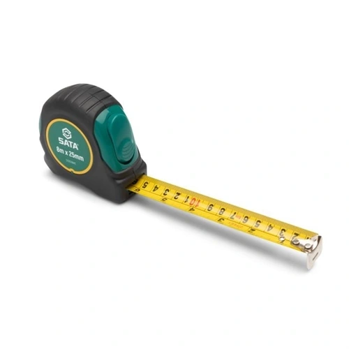 SATA gumibevonatú mérőszalag 8m x 25mm (mm/col) F233367
