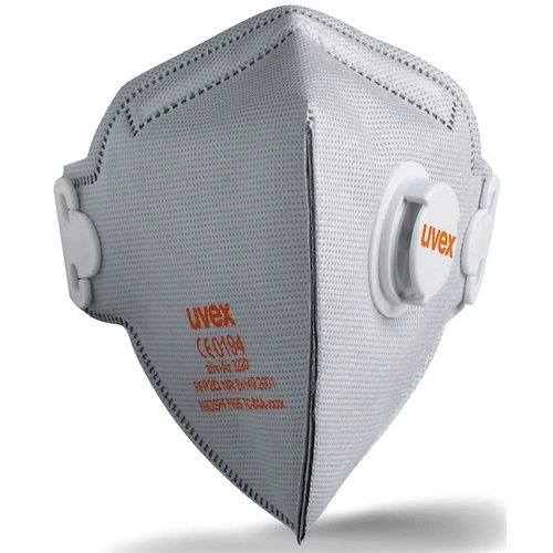 Uvex 3220 Silv-Air C FFP2 NR aktívszenes szelepes pormaszk (15db) F233935