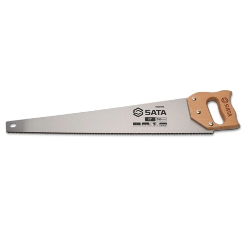 SATA kézi fűrész 600mm 7Z, fa markolattal F234602