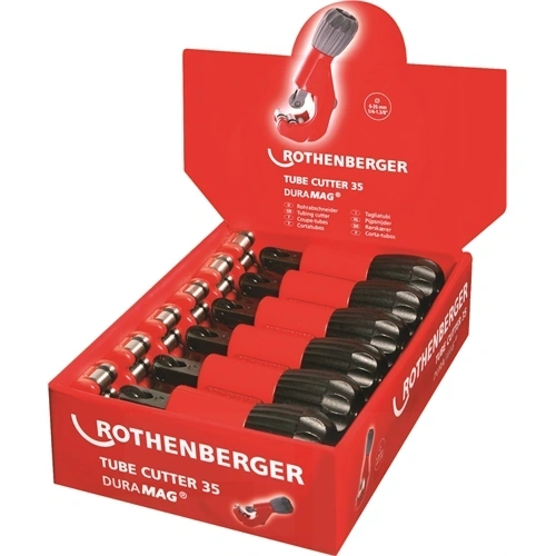 ROTHENBERGER TUBE CUTTER 35, DURAMAG, kínálódoboz 6 darabbal F235314