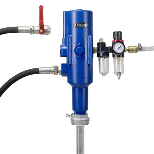Pressol Pneumatikus pumpa 5:1-DW-készlet  SRL 860-200/220-kg-tartály F237848