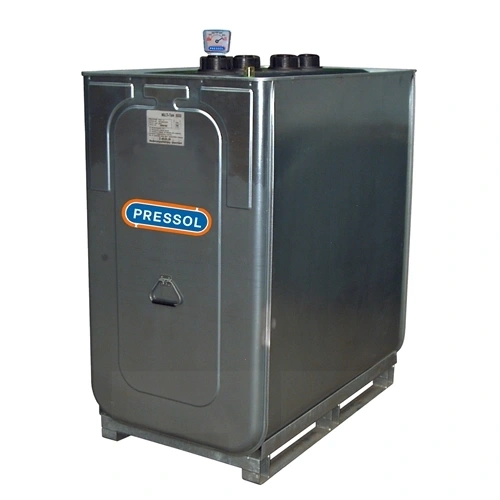 Pressol Tartály-750 l-dupla falú-SR acél-HDPE F238645