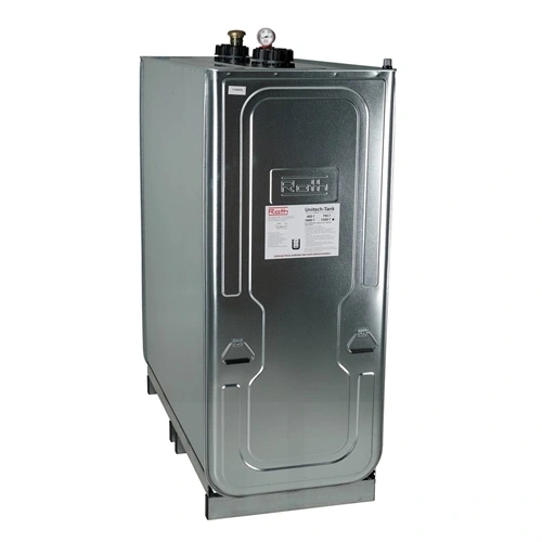 Pressol Tartály-1500 l-dupla falú-SR  acél-HDPE-fáradtolaj F238647