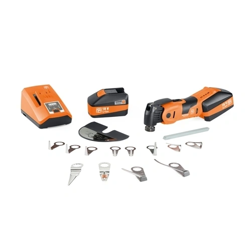 Fein MultiMaster AMM 700 1.7 Q Autoglas akkus oszcilláló gép 2x18V/6.0Ah akku +töltő +tartozék készlet, koffer F238787